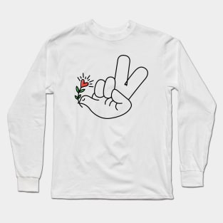 peace, hope and love Long Sleeve T-Shirt